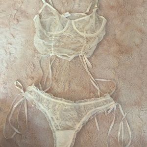 White Lingerie Set
